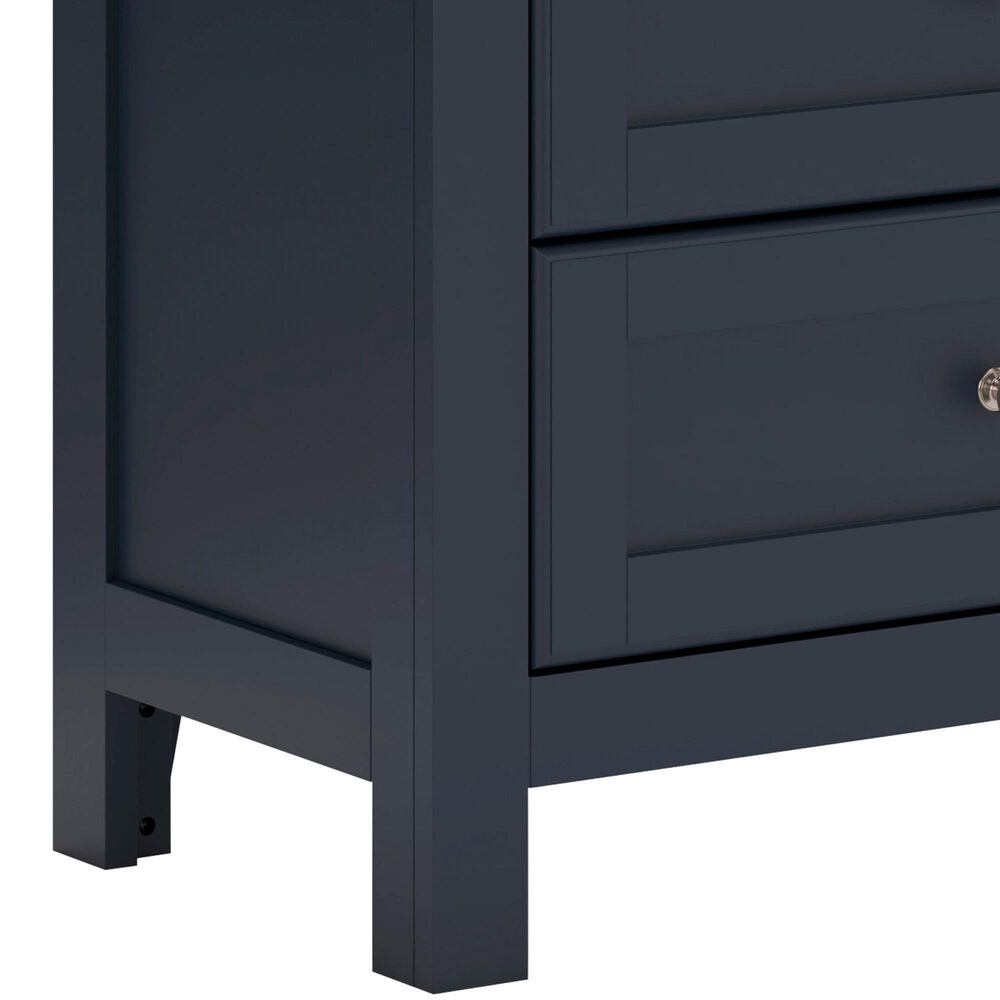 Ashley Landocken 6-Drawer Dresser in Dark Slate Blue and Light Brown, , large