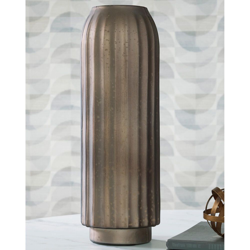Ashley Briarcott 18&quot; Vase in Brown, , large