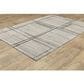 Oriental Weavers Alton Geo Shapes 2"3" x 7"6" Beige and Blue Runner, , large