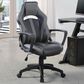 Valor Living Influx Gaming Chair in Black and Grey, , large