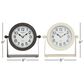 Maple and Jade 8" Clock in Black and White (Set of 2), , large