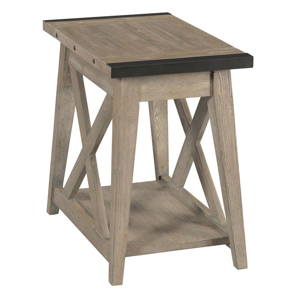 Kincaid Urban Cottage Chairside Table in Weathered Harvest, , large
