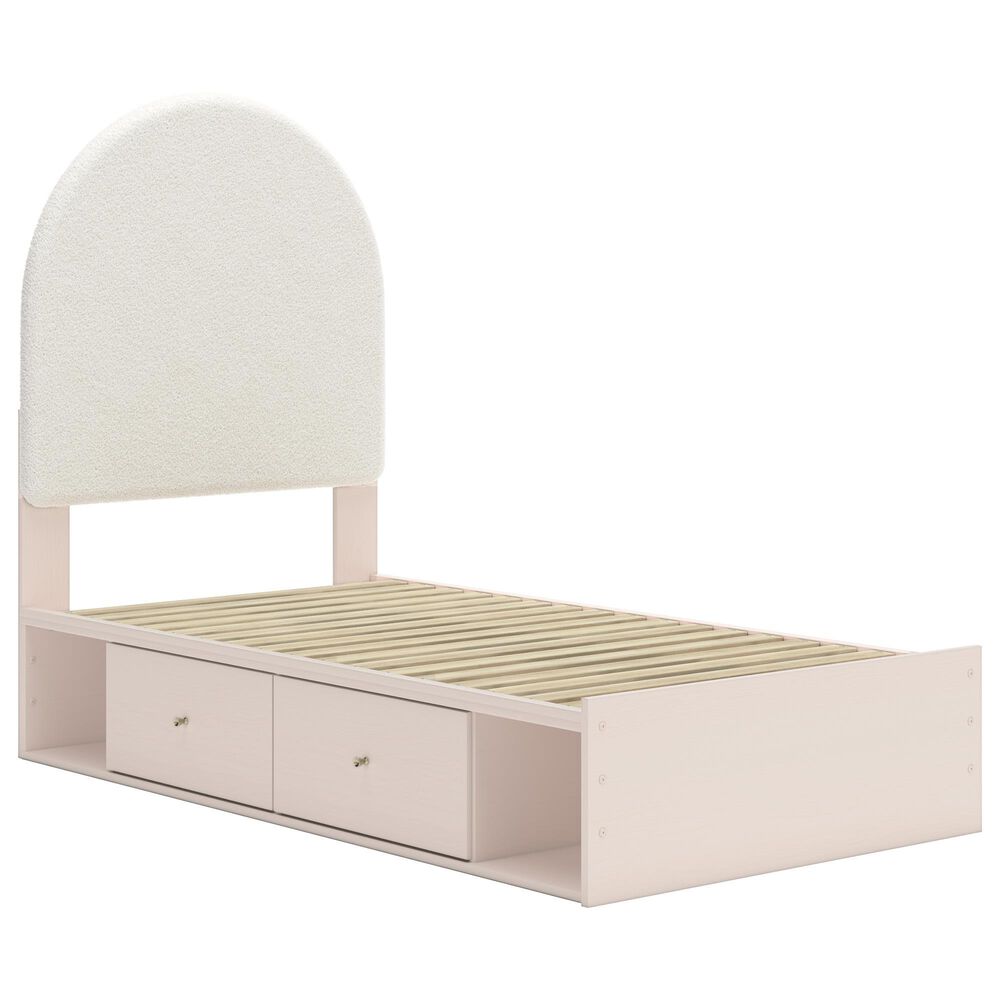 Ashley 4 Pc Twin Double Strg Bed Set, , large
