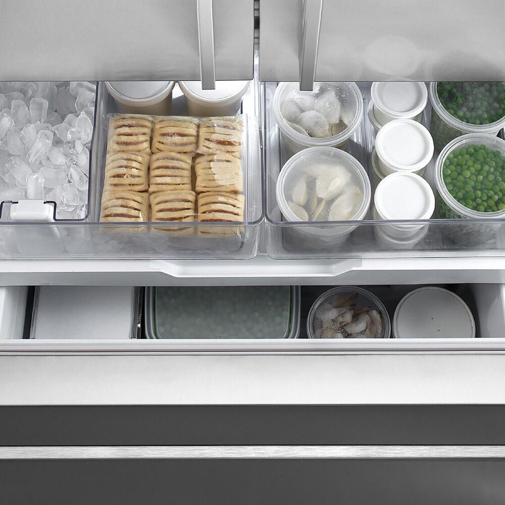 Fisher &amp; Paykel 20.1 Cu. Ft. French Door Refrigerator with Ice and Water Dispenser in Stainless Steel, , large