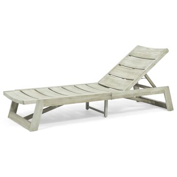 Noble House Maki Chaise Lounge in Light Gray, , large