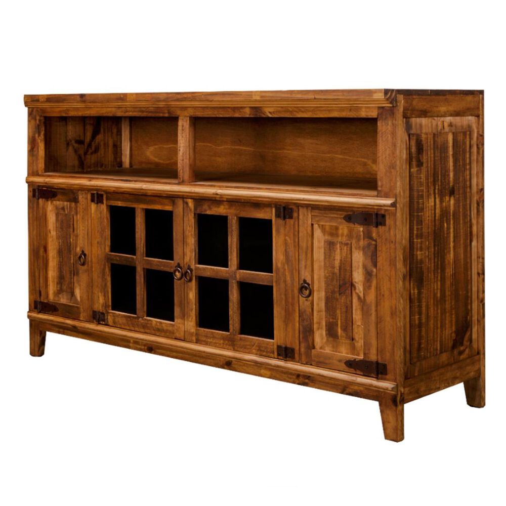 Rustic Imports Hacienda 60" Tv Stand in Light Wax, , large