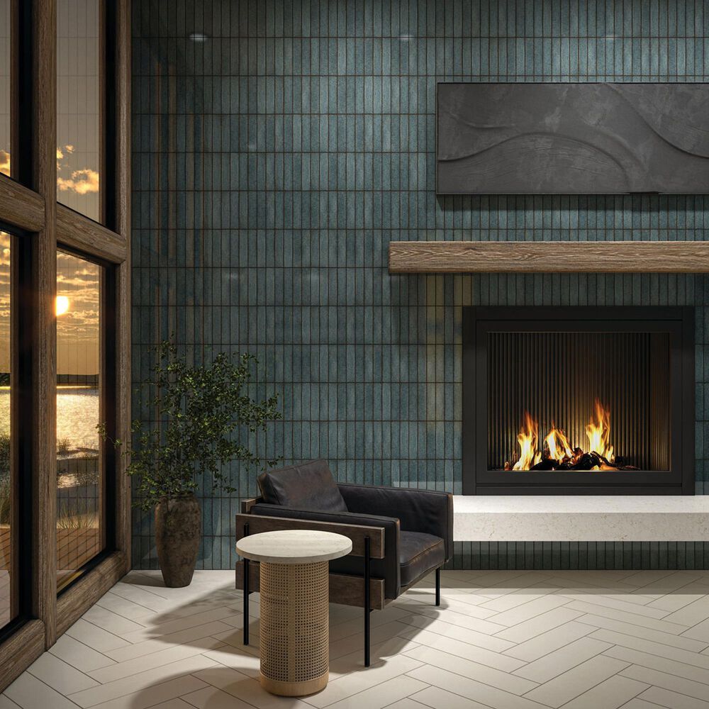 Dal-Tile Iridescent Isles Seaweed 2" x 9" Porcelain Tile, , large