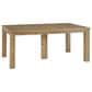 Millenium Galliden Rectangular Dining Table in Rustic Oak - Table Only, , large