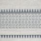 Safavieh Marrakesh MRK519B 8" x 10" Ivory and Blue Area Rug, , large