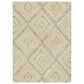 Balta Rugs Lurie Geometric Diamond 5"3" x 7" Cream Area Rug, , large