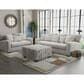 Henderson Brighton Square Cocktail Ottoman in Beige, , large
