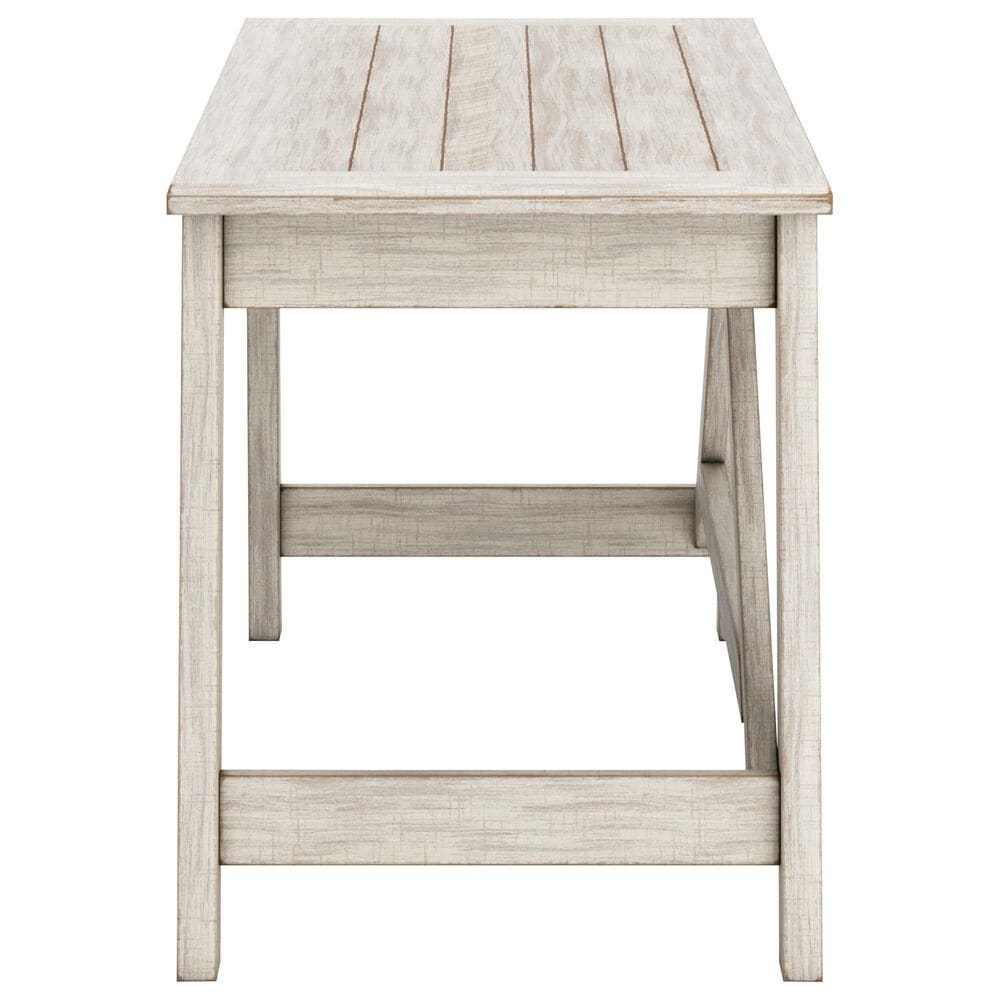 Ashley Carynhurst 3-Piece Office Desk Set in Whitewash, , large