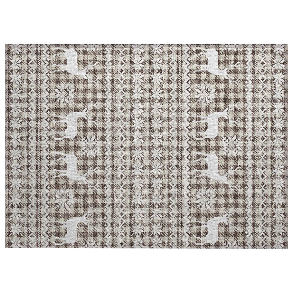 Dalyn Rug Company Wonderland WN28 1"8" x 2"6" Brown Indoor/Outdoor Area Rug, , large