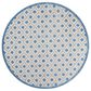 Nourison Aloha ALH26 7"10" Round Blue and Grey Indoor/Outdoor Area Rug, , large