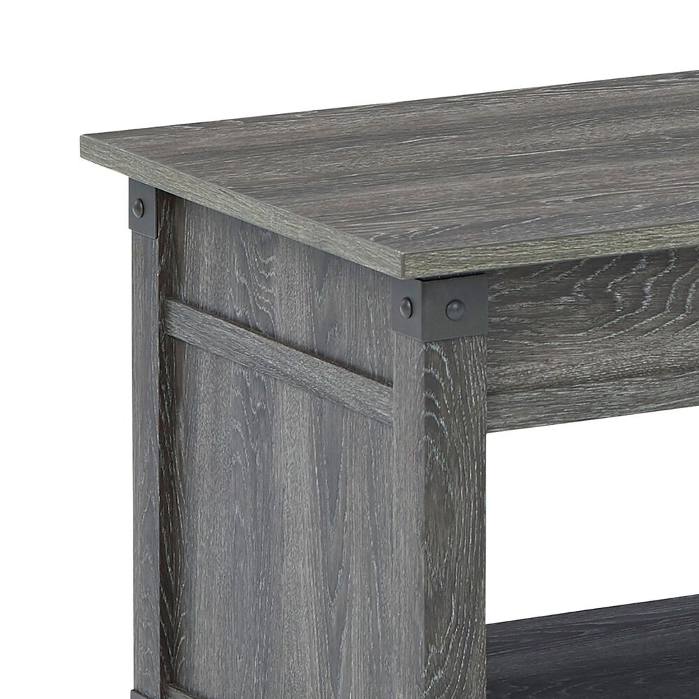 Ashley Freedan Lift-Top Coffee Table in Grayish Brown, , large