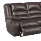Signature Design by Ashley Levelland Reclining Sofa In Cafe, , large