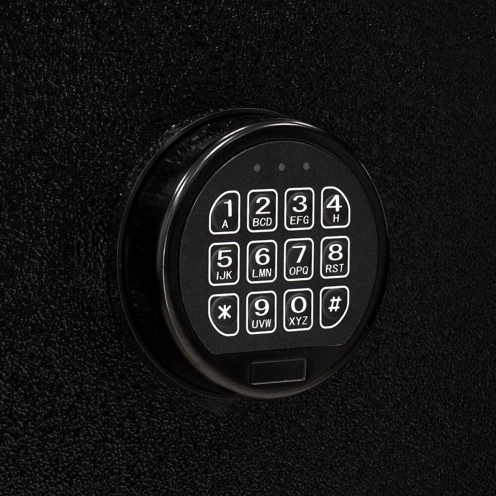 Cannon Force Series 34-Gun Fireproof Safe with Electronic Lock in Hammertone Black, , large