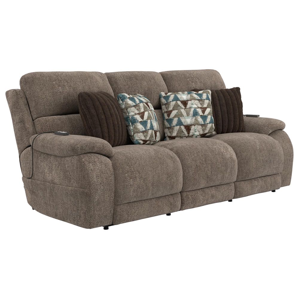 Hartsfield Joya Power Reclining Sofa in Mushroom, , large