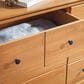 Walker Edison Spencer 6-Drawer Dresser in Caramel, , large