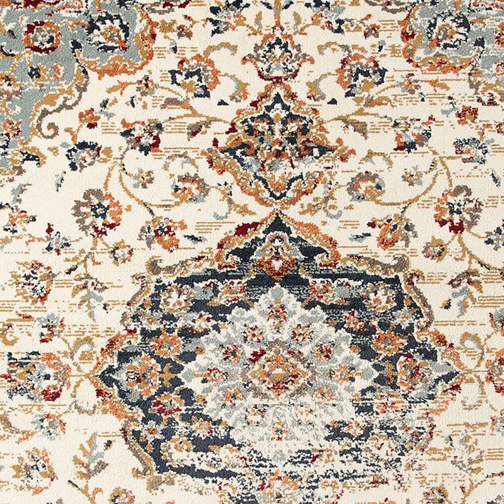 Amer Rugs Allure 8&#39;9&quot; x 11&#39;9&quot; Ivory and Navy Blue Area Rug, , large