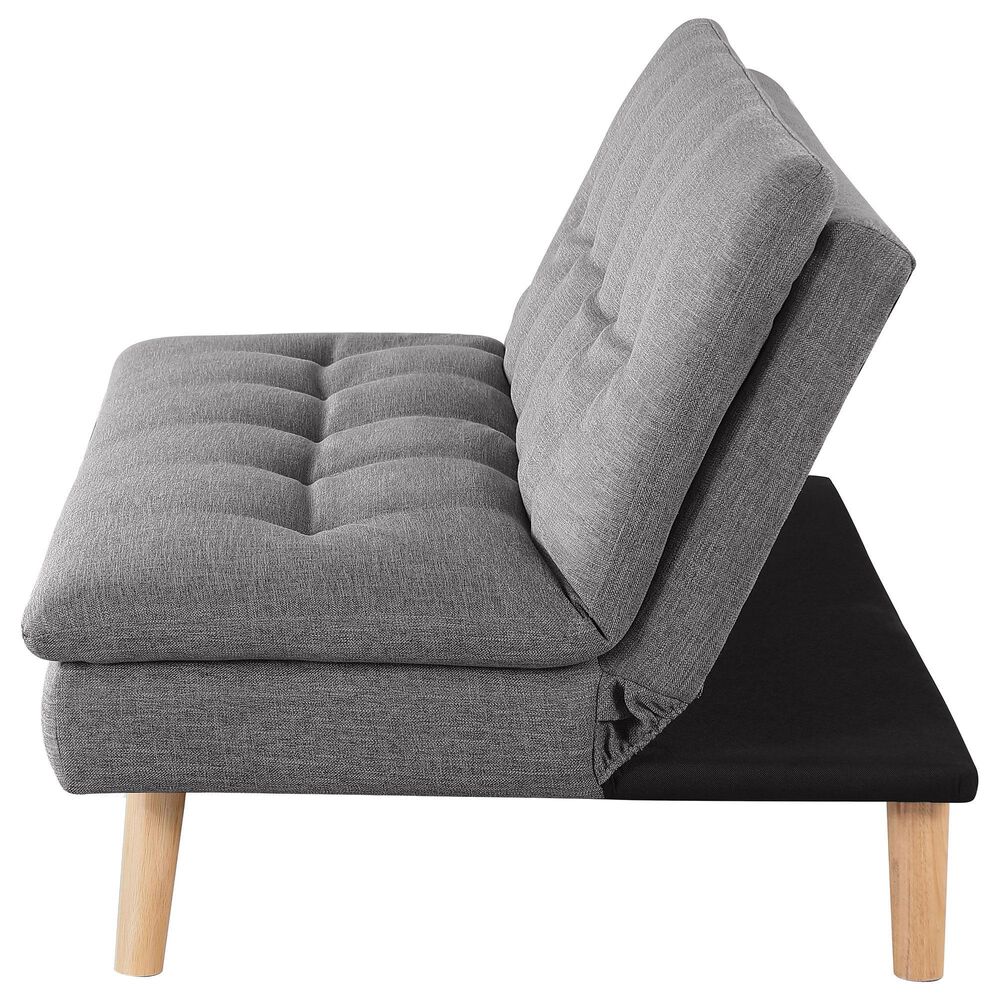 Coaster Scout Stationary Convertible Sofa Bed in Grey, , large