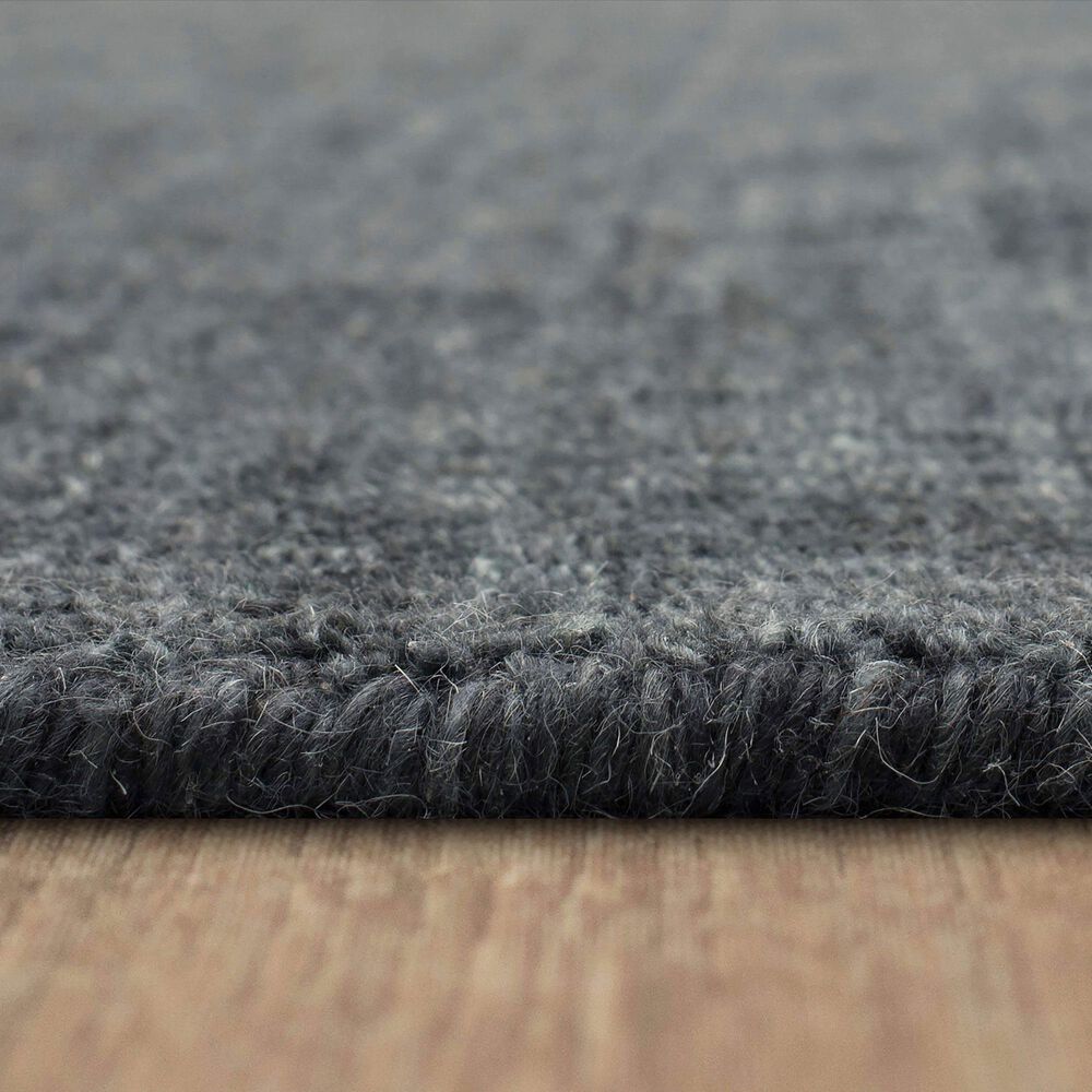 Karastan Gemini 8&#39; x 10&#39; Charcoal Area Rug, , large