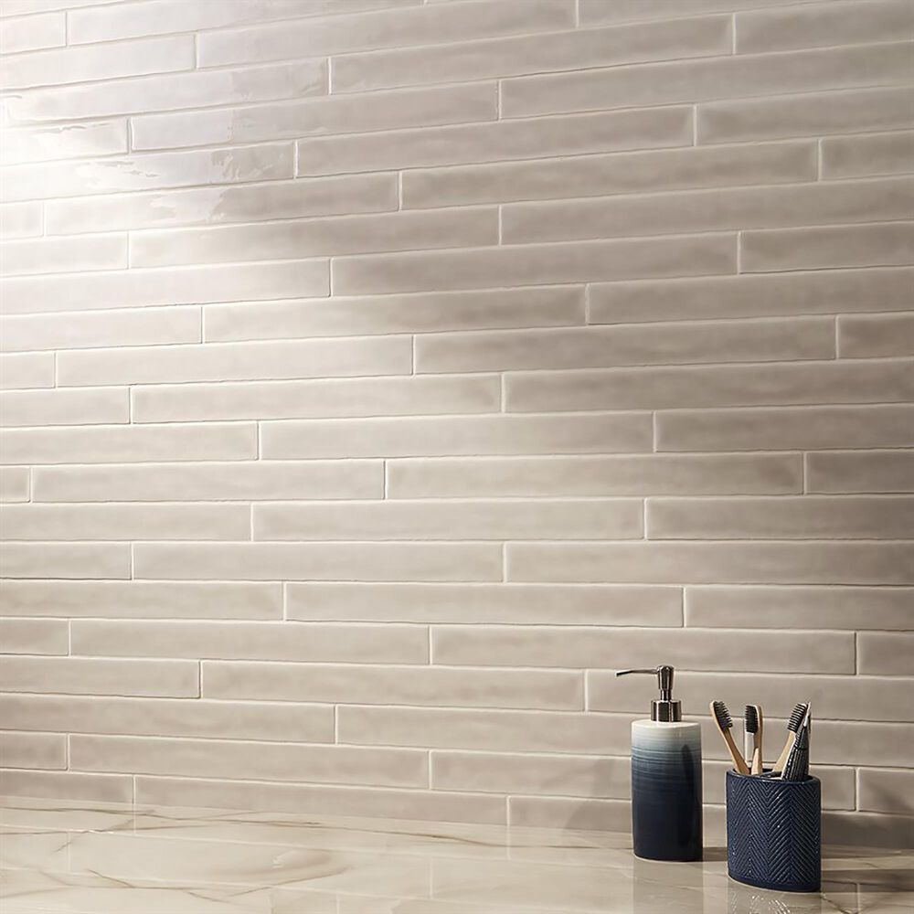 Soho Studio Newport Fog 2&quot; x 20&quot; Ceramic Tile, , large