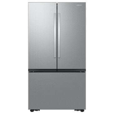 Samsung 27 Cu. Ft. Mega 3-Door French Door Refrigerator with Dual Auto Ice Maker in Stainless Steel, , large