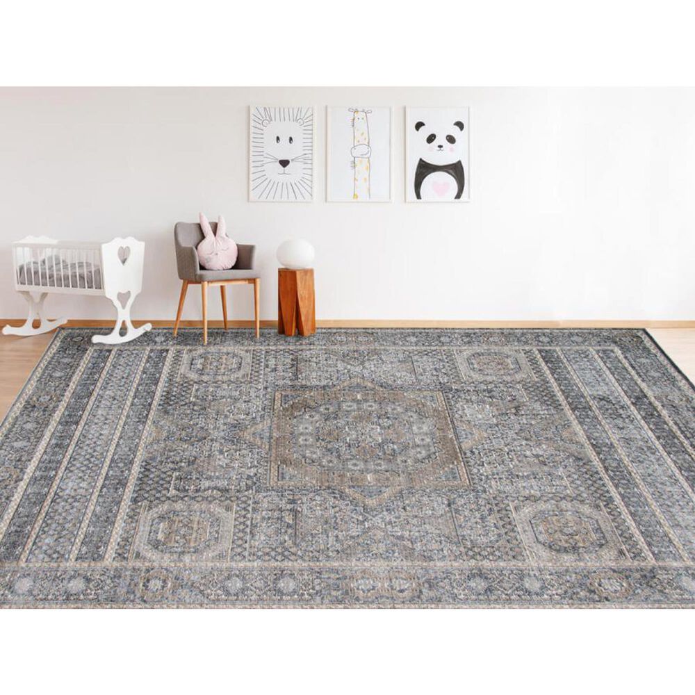 Amer Rugs Fairmont 10&#39;3&quot; x 14&#39;3&quot; Charcoal Area Rug, , large