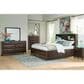 Ashley Vanmore 5-Piece King Storage Bedroom Set in Dark Brown, , large