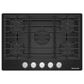 KitchenAid 30" 5-Burner Gas Cooktop in Black, , large