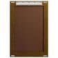 James Martin Bellshire 26" Rectangular Mirror in Honey Oak, , large