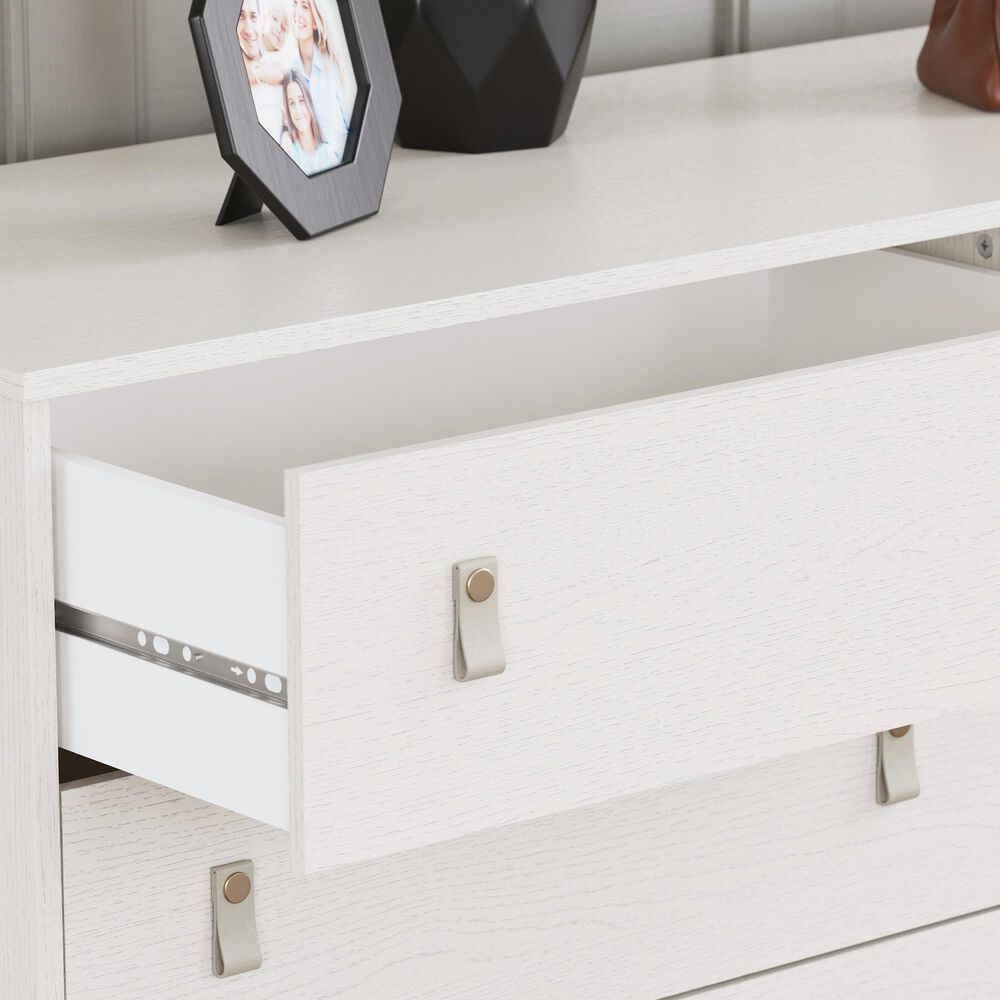 Ashley Aprilyn 6-Drawer Dresser in White, , large