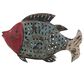 Maple and Jade Vintage Fish Sculpture in Blue, , large