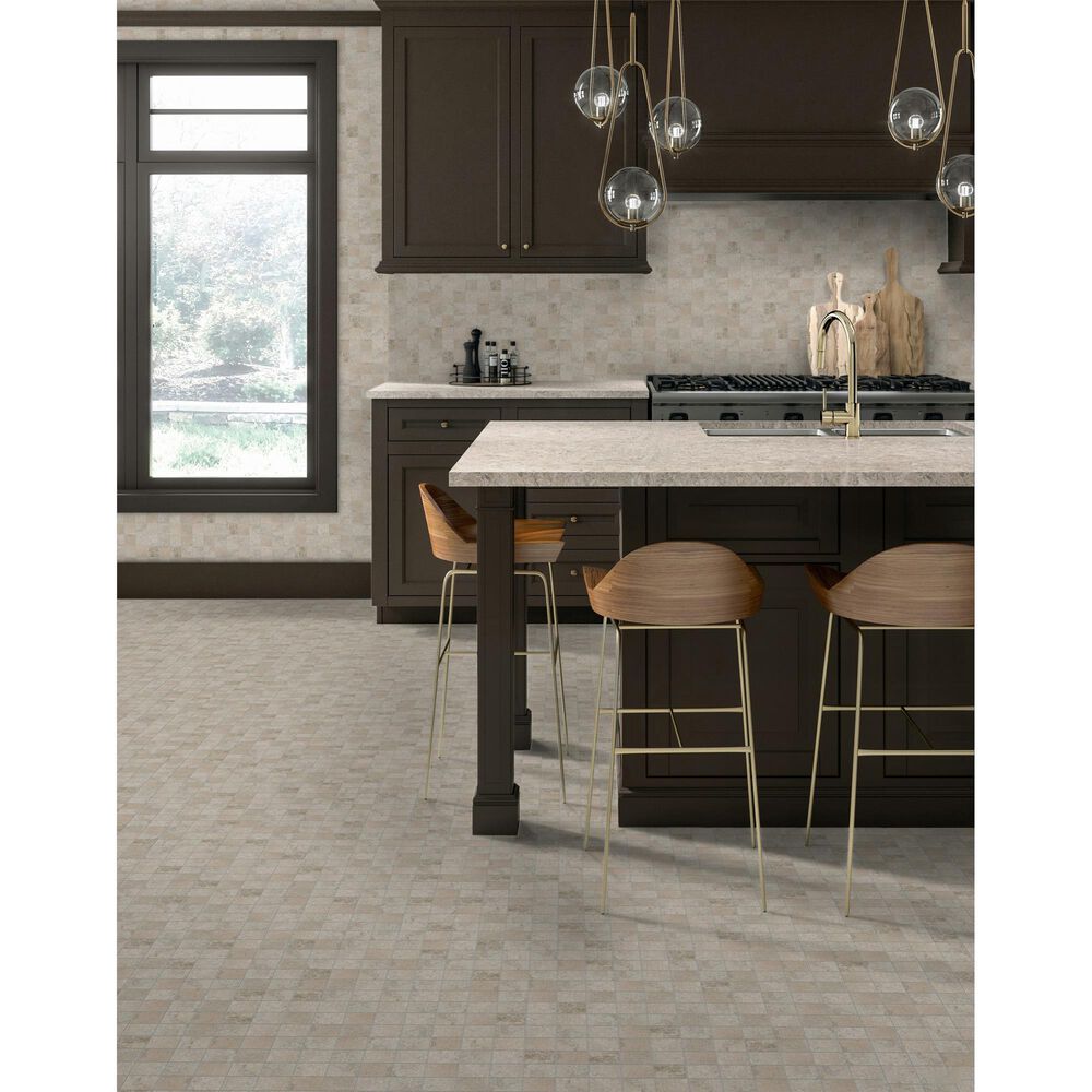 Dal-Tile Haddonstone Dawn 2" x 2" on 12" x 12" Porcelain Mosaic Sheet, , large
