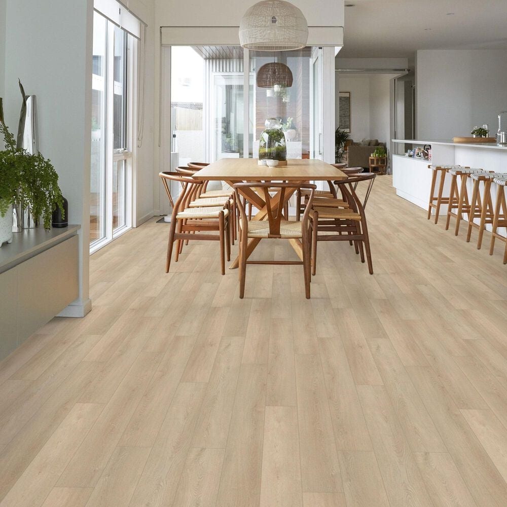 Shaw Starting Line Sunlit Beige 7&quot; x 59&quot; Luxury Vinyl Plank, , large