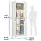 Sauder Select 16" 2-Door Storage Cabinet in White, , large