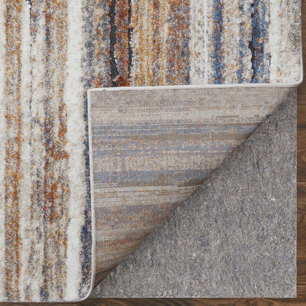 Feizy Rugs Gilmore 39MQF Ivory and Multicolor 5&#39;3&quot; x 8&#39; Area Rug, , large