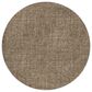 Dalyn Rug Company Voyage VY1 Mocha 8" Round Area Rug, , large