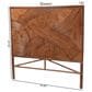 Baxton Studio Elettra Queen Headboard in Dark Brown, , large