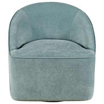 Waltham Lulu Swivel Accent Chair in Teal, , large