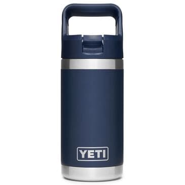 YETI Rambler Jr. 12. Oz Kids Water Bottle with Staw Cap in Navy, , large
