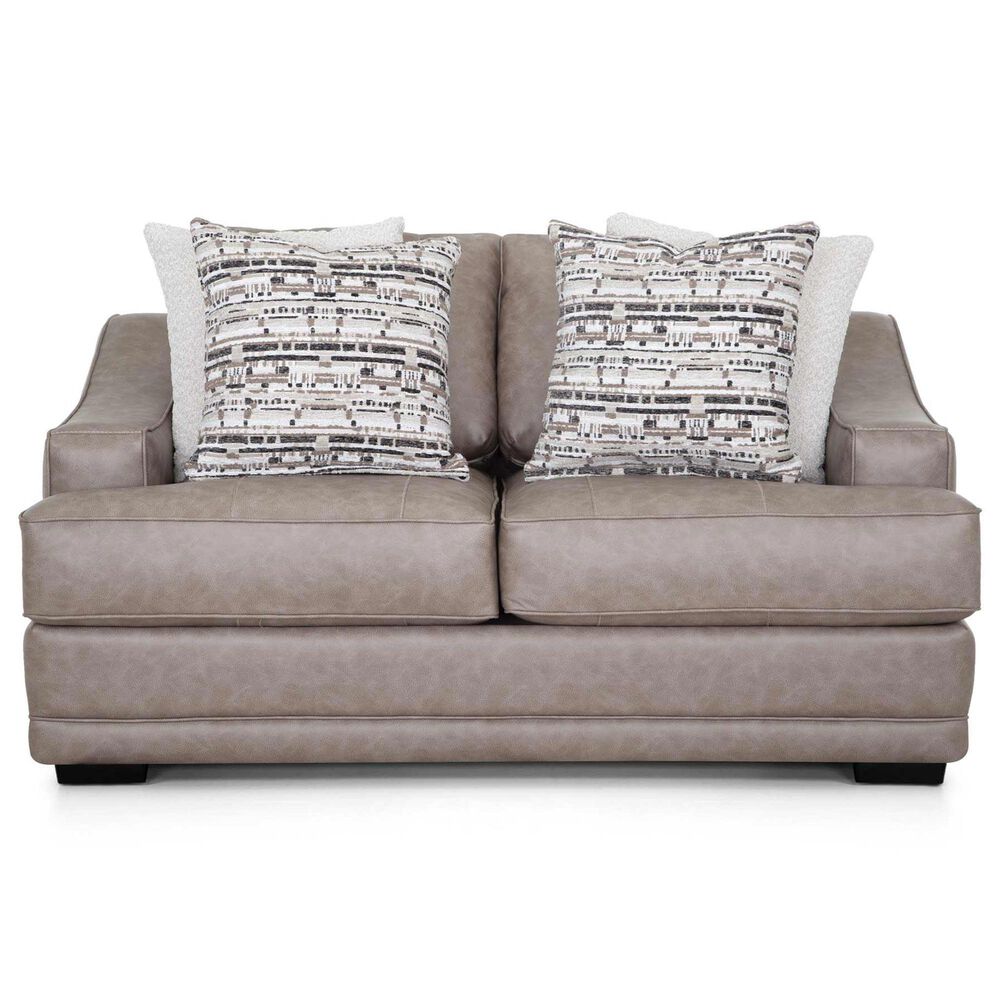 Moore Furniture Granger Stationary Loveseat in Duvall Greige, , large