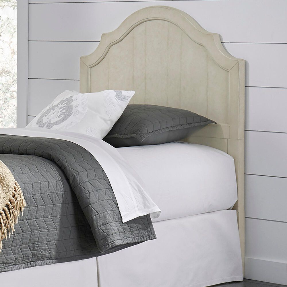 Homestyles Provence Twin Headboard in Antiqued White, , large