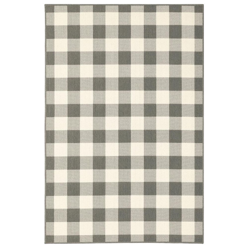 Oriental Weavers Marina 2598W 5"3" x 7"6" Gray Area Rug, , large