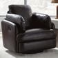 Ashley ModMax II Manual Swivel Glider Recliner in Black, , large
