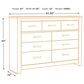 Ashley Zelen 2-Piece King Bedroom Set in Warm Gray, , large