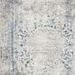 Safavieh Invista Traditional 6"7" Round Grey and Blue Area Rug, , large