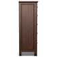 Archbold Furniture Heritage 5 Drawer Wide Chest in Brown Mahogany, , large