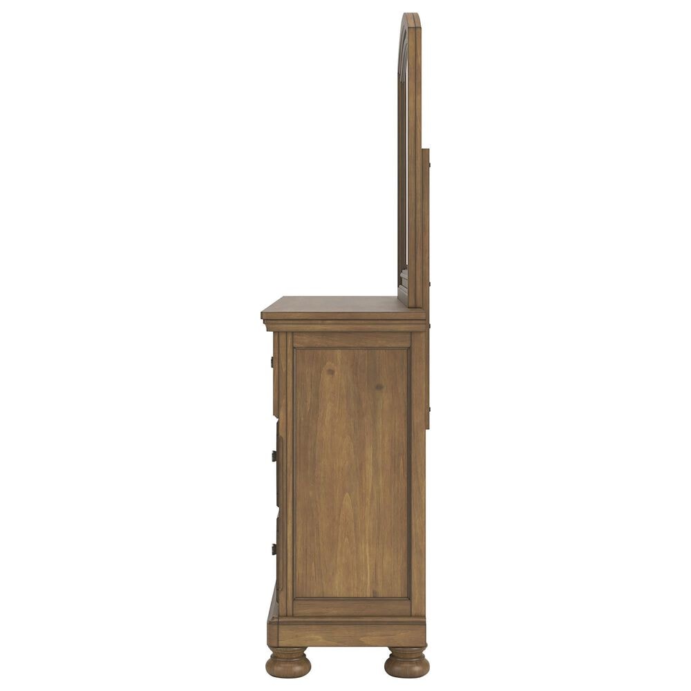Ashley Feddinger 3-Piece Queen Storage Bedroom Set in Chestnut Brown, , large
